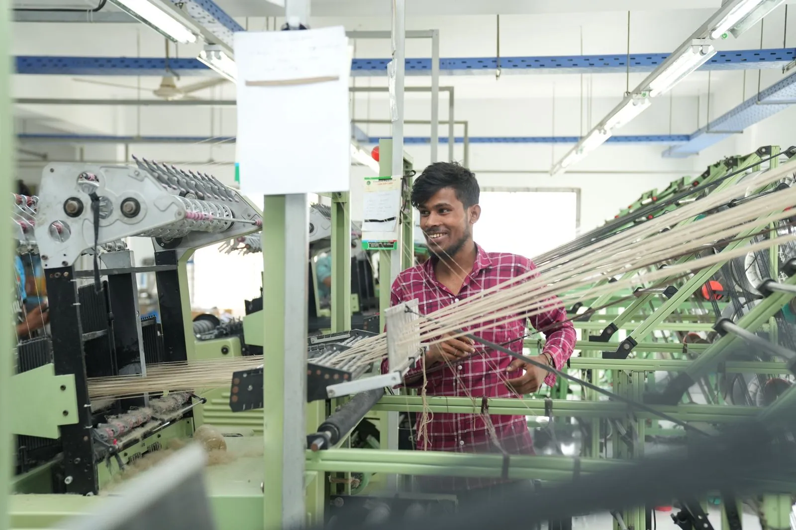 Weaving ERP, Grade at the inspection table, bill by the grade